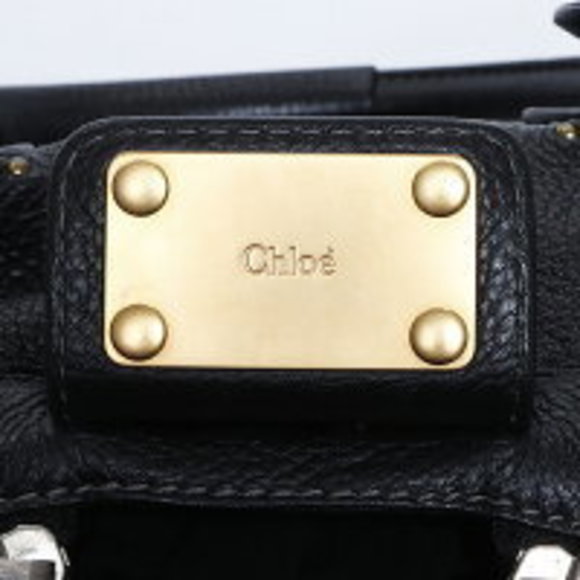 Chloe Paddington Leather Shoulder Bag Black - Picture 8 of 12
